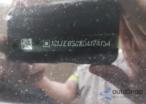 2013 Chevrolet Sonic Ltz Auto from USA, damaged, VIN 1G1JE6SG8D4174134